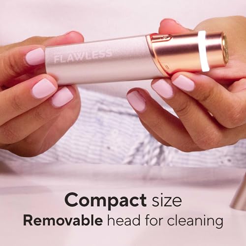 Finishing Touch Flawless Women's Painless Hair Remover, Newest Model (White)