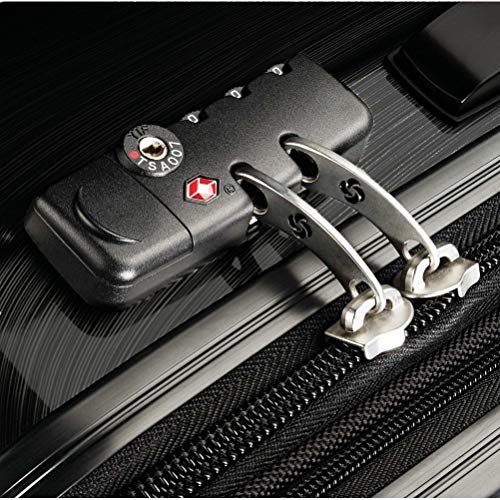 Samsonite Winfield 2 Hardside Expandable Luggage with Spinner Wheels, Brushed Anthracite, Checked-Large 28-Inch