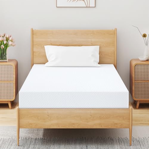 10 Inch Full Size Mattress with Gel Cooling Memory Foam, High-Density Base Foam Mattress with Removable Washable Cover, Certified Safe Foams & Fabric, Mattress in a Box