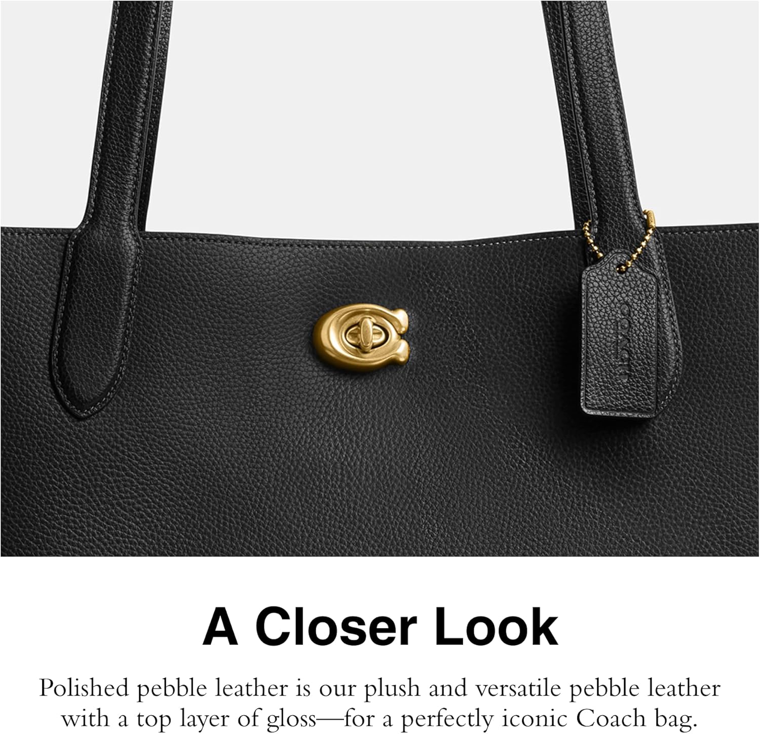 Coach Willow Tote 38, Black