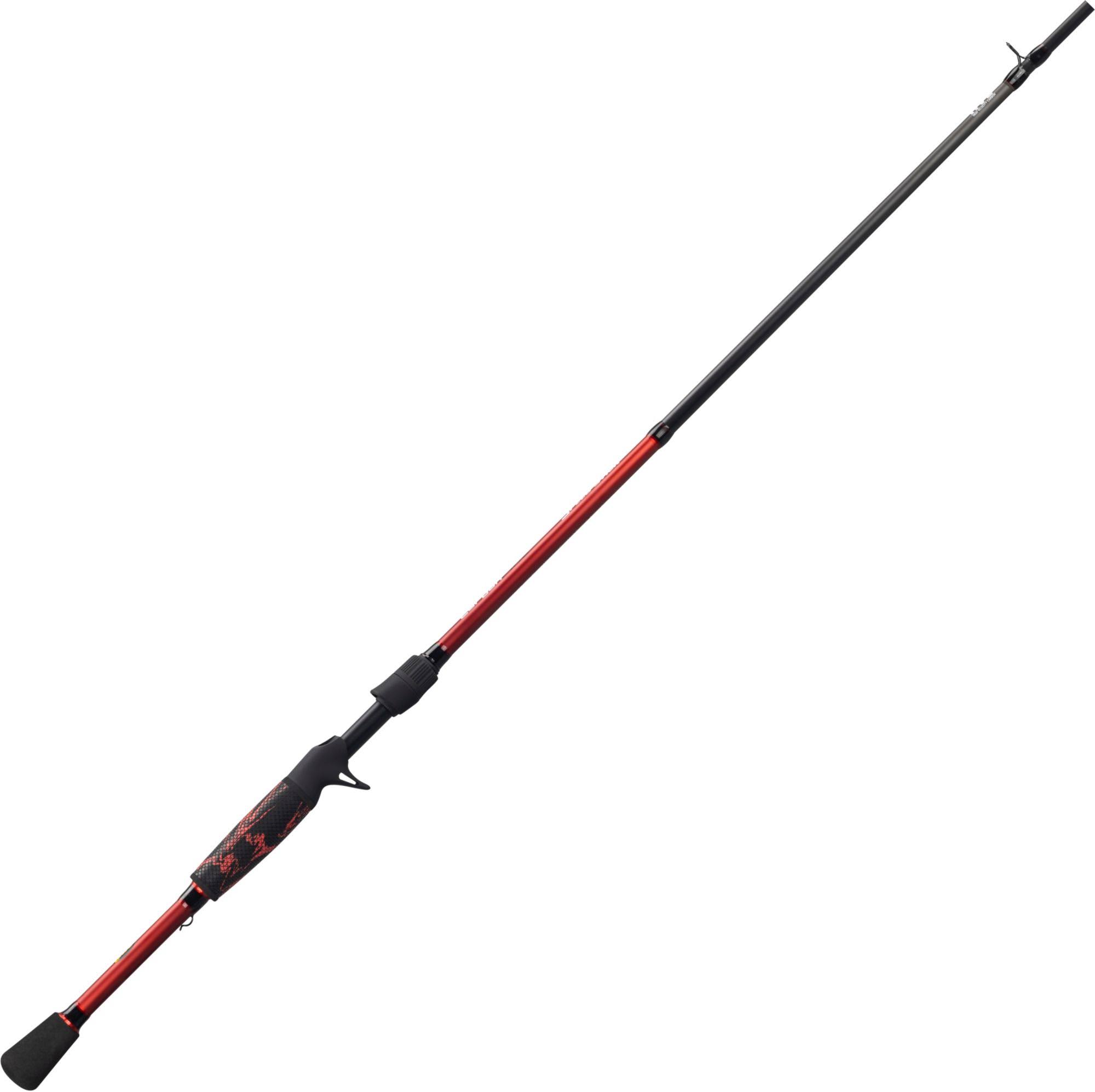 Lew&s Carbon Fire Speed Stick Casting Rod, carbon/fire