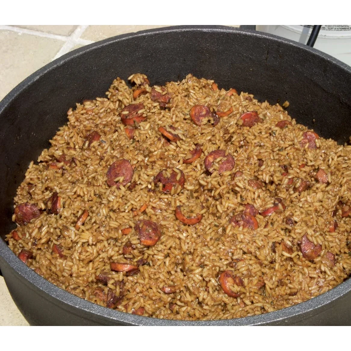 King Kooker 1740 17.5-Inch Outdoor Cooker with 10-Gallon Cast Iron Jambalaya Pot