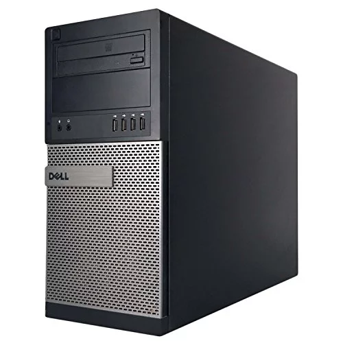 Pre-Owned Dell Optiplex 990 Tower High Performance Business Desktop Computer, Intel Quad Core i5 up to 3.4GHz Processor, 8GB RAM, 2TB HDD, DVD, WiFi, Windows 10 Pro 64 Bit (Refurbished)