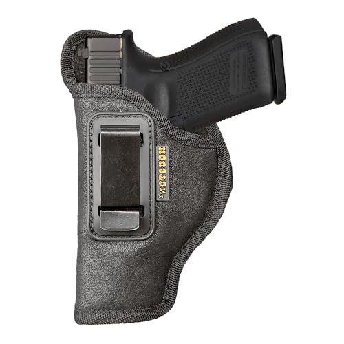 HOUSTON Gun Holsters - Nobuck ECO Leather Concealed Carry - Glock, Walther, KAHR, 1911, Taurus, FNS, XD-E and Springfield Armory