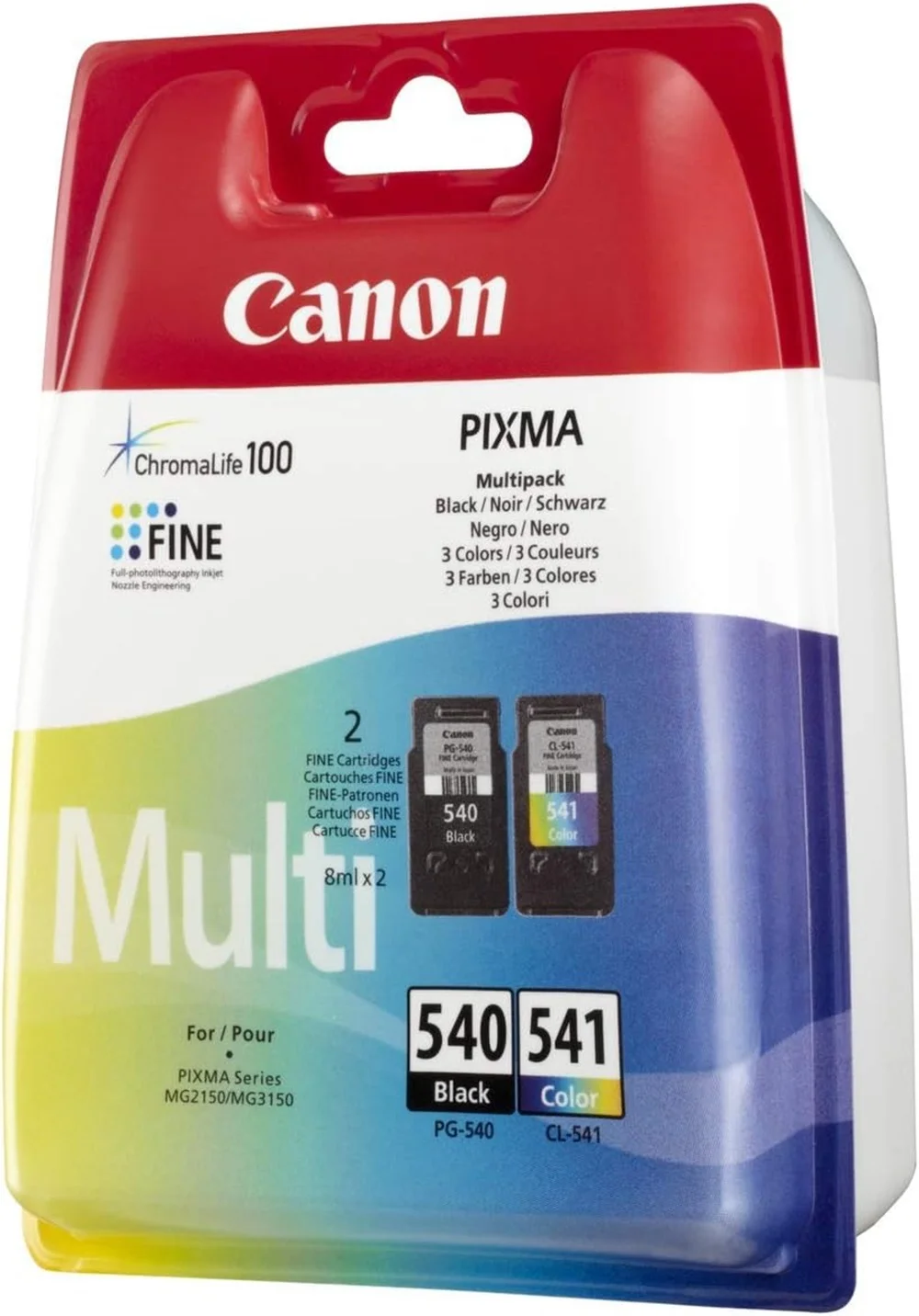 Canon PG-540 Black and CL-541 Colour Multipack