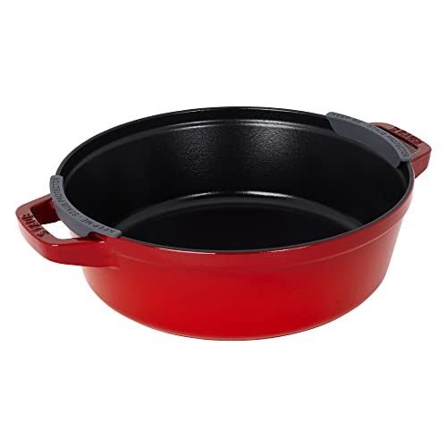 Staub Cast Iron 4-pc Stackable Set - Grenadine