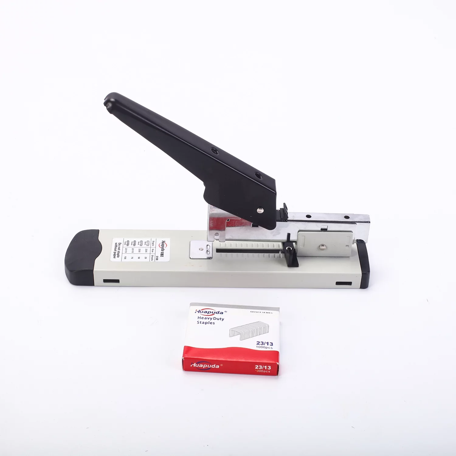 uyoyous Heavy-Duty Stapler, 100-Sheet Capacity, with 1000pcs Staples (23/13)