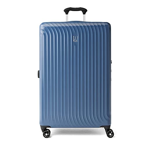 Travelpro Maxlite Air Hardside Expandable Carry on Luggage, 8 Spinner Wheels, Lightweight Hard Shell Polycarbonate Suitcase, Shadow Grey, Carry On 21-Inch
