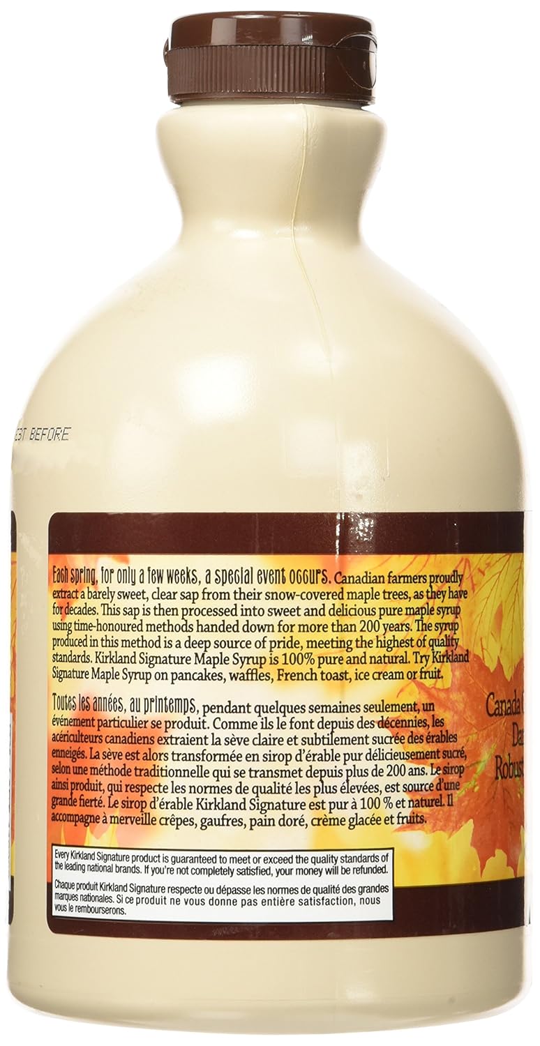 Kirkland Signature 100 Percent Maple Syrup, 1000 Gram