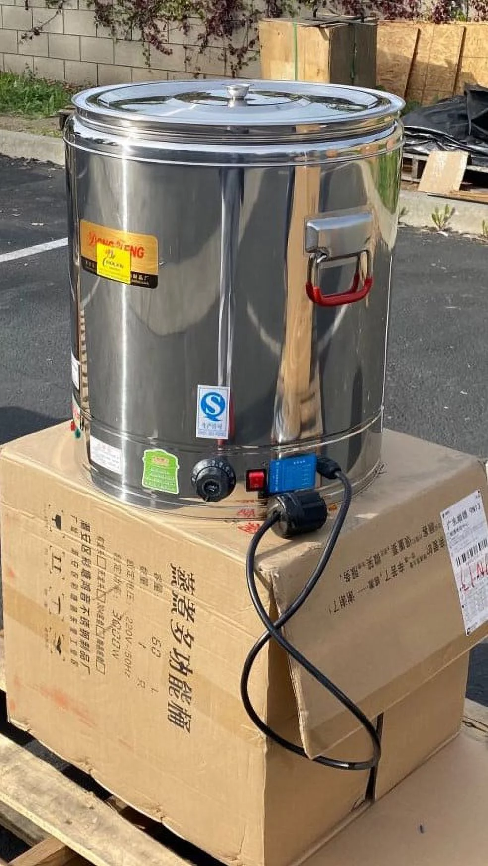 60L Soup Pot Kettle  Electric warmer cooker ESW60