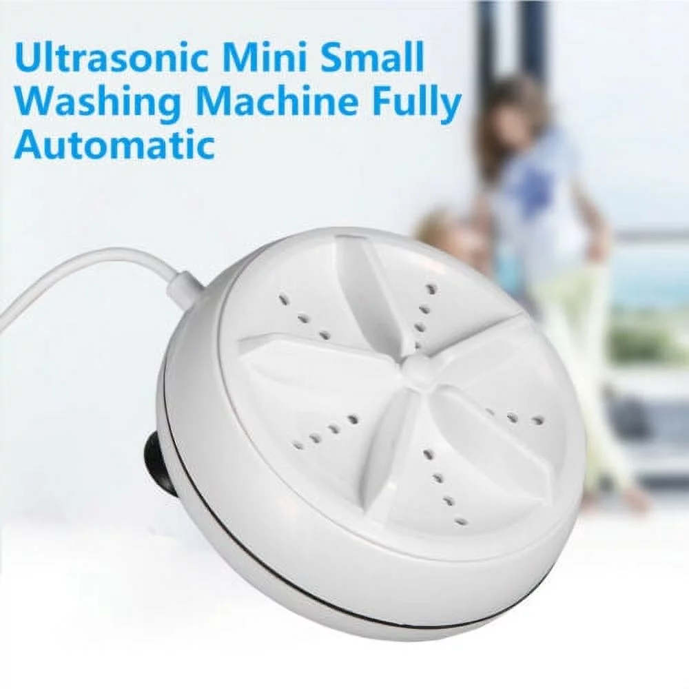 JahyShow Portable Turbine Washer - Mini Ultrasonic Laundry Solution