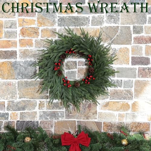 Christmas Wreaths for Front Door - 24