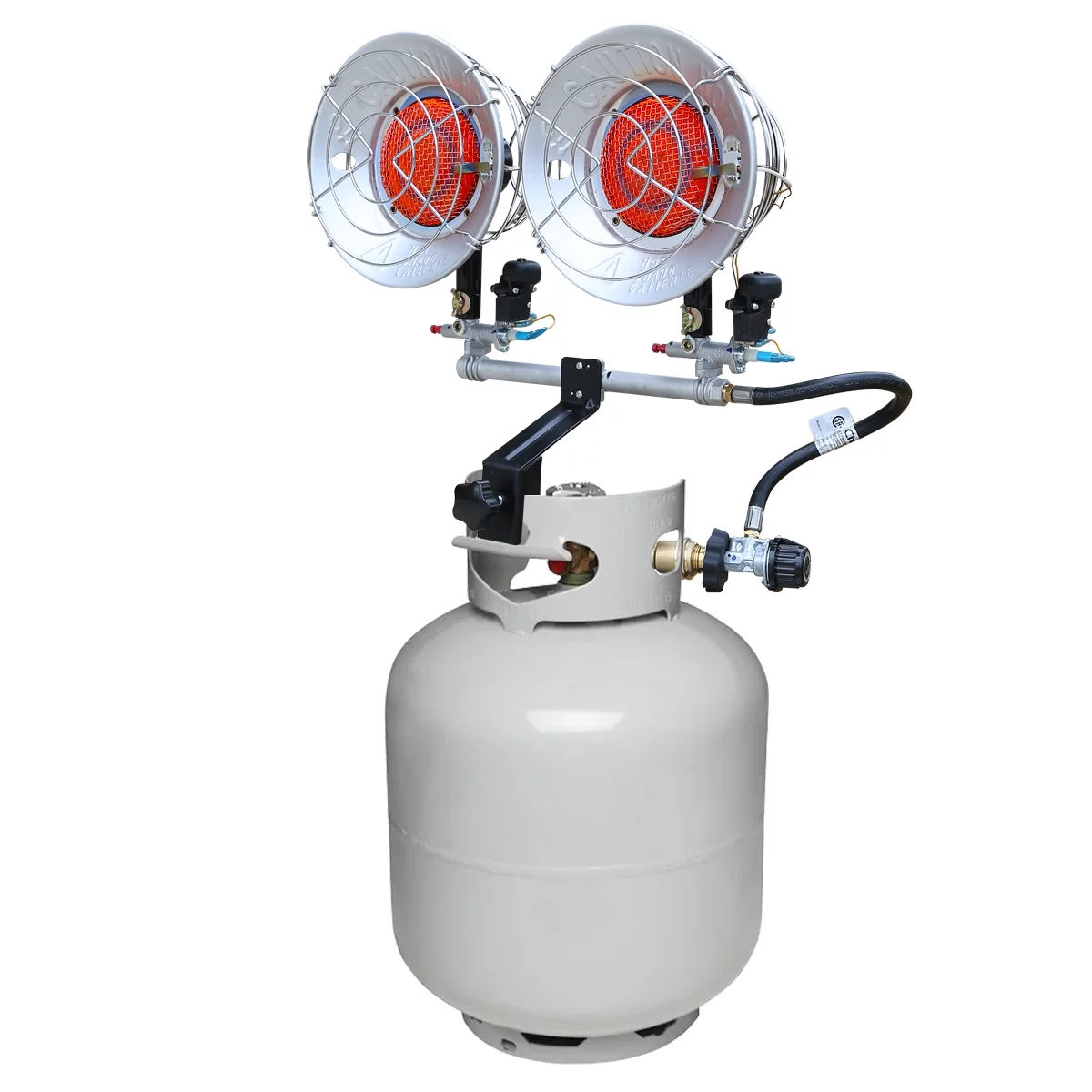 AWSINE Double Tank Top Outdoor Propane Heater (Propane Cylinder not Included)