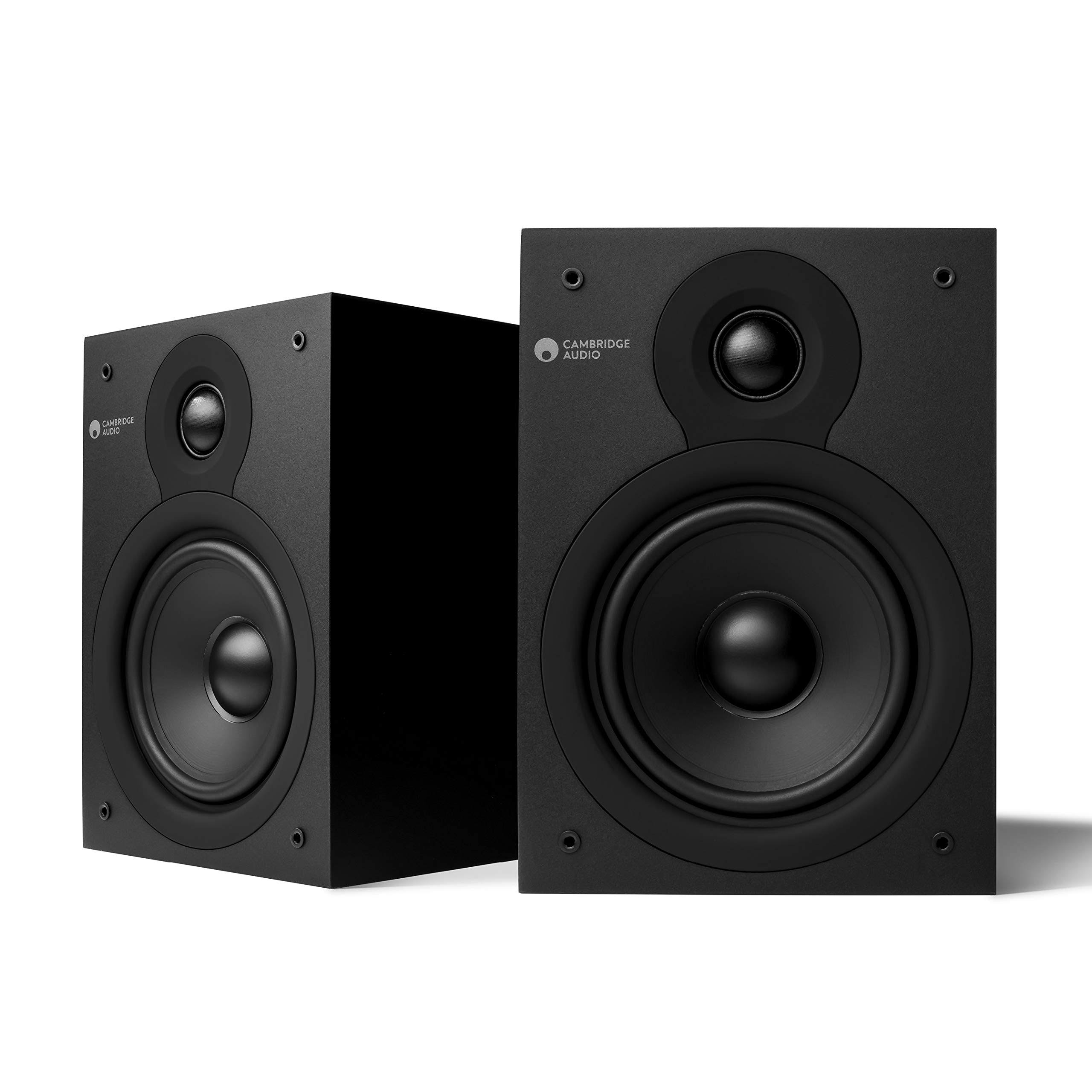 Cambridge Audio SX-50 Bookshelf Speakers - Matte Black