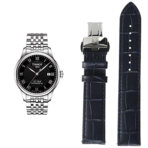 Tissot Mens Le Locle Stainless Steel Dress Watch