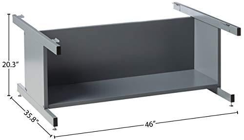 Safco Products 4997WHR Flat File Closed Base for 5-Drawer 4996WHR Flat File, Sold Separately, White