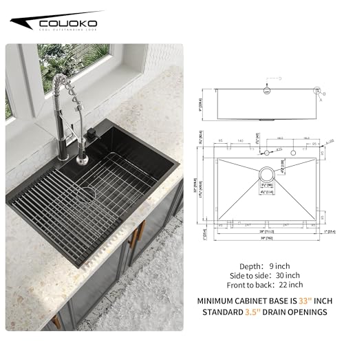 25 Inch Utility Laundry Sink Drop In 16 Gauge Stainless Steel Single Bowl Laundry Room Sink Laundry & Utility Room Kitchen Sinks 25