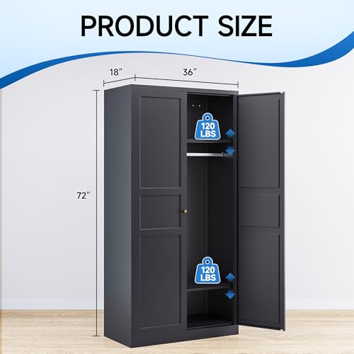 White Armoire Wardrobe Closet，71