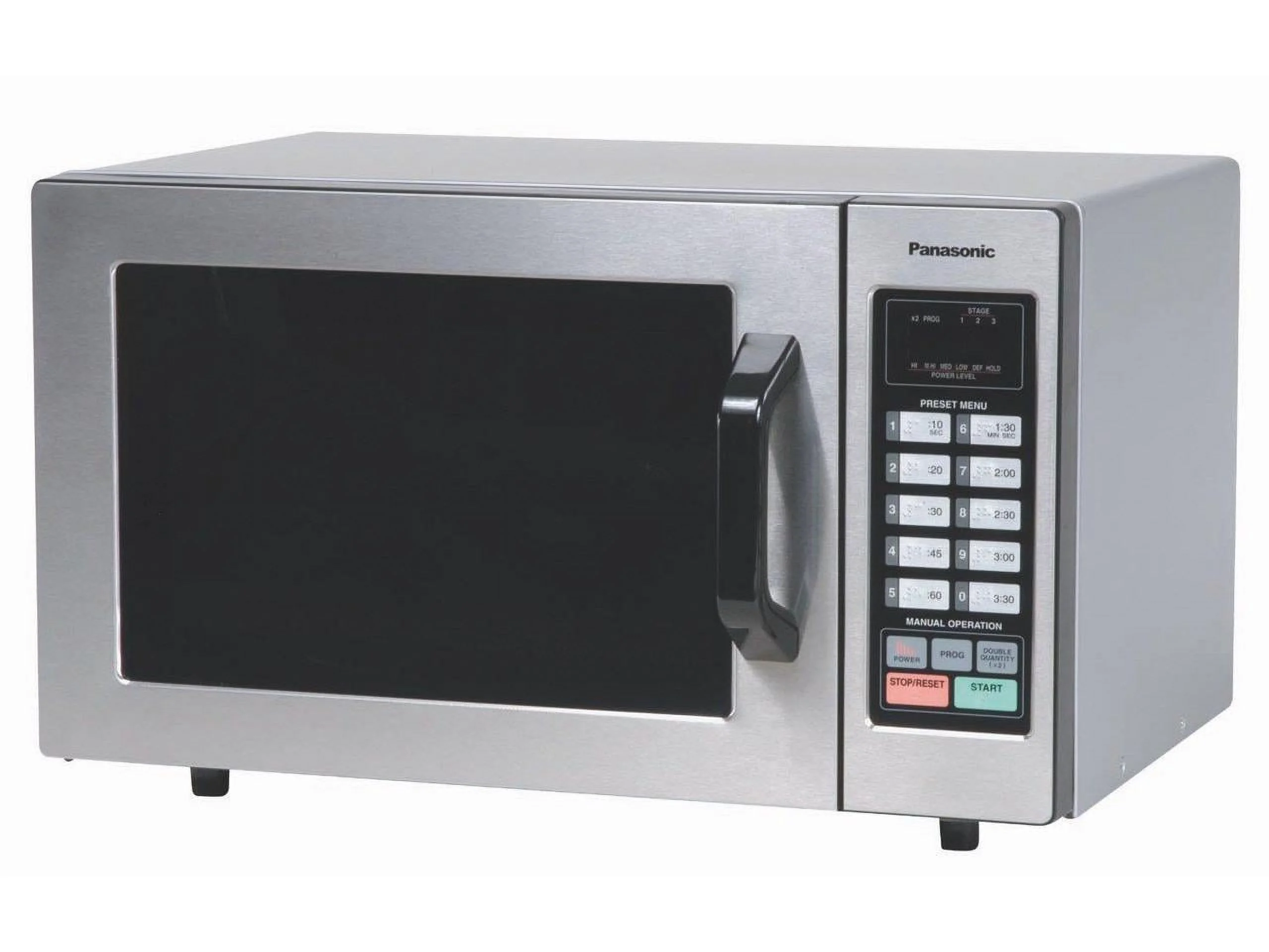 Panasonic 1000 Watts 1000W Comercial Microwave Prog NE1054F Silver