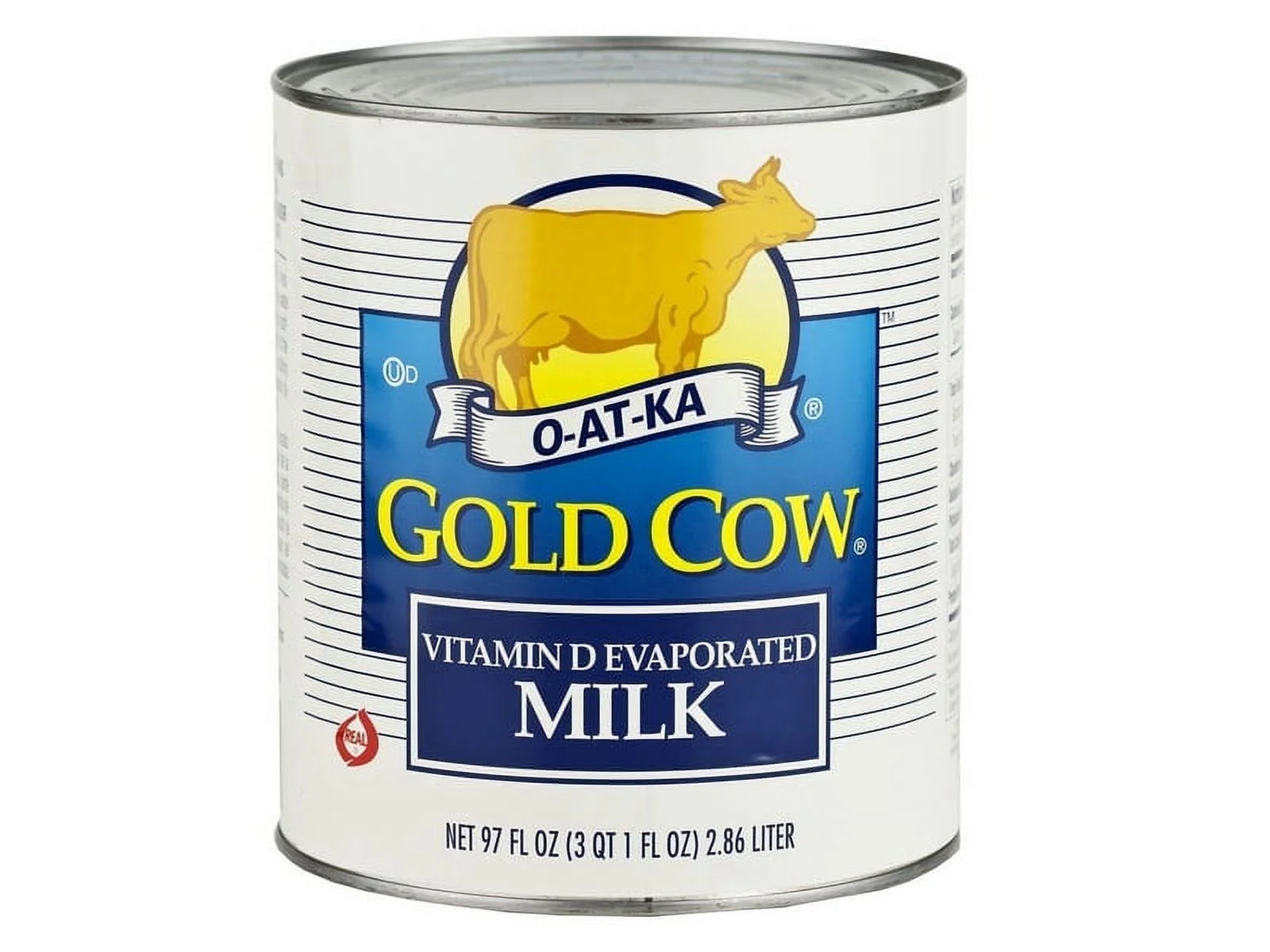(Price/Case)Gold Cow Evaporated Milk 6/97oz, 272093