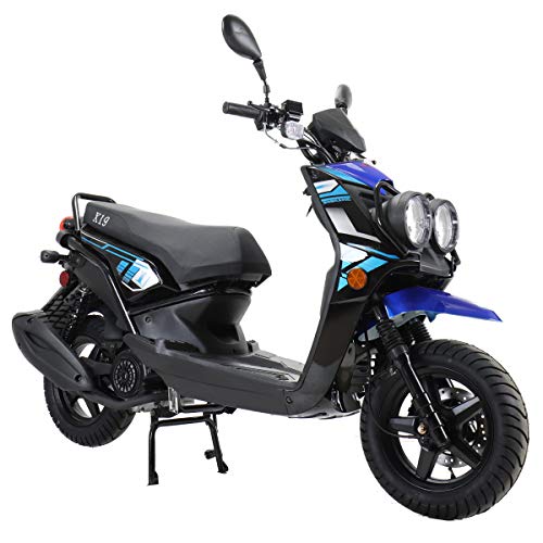 X-PRO 150cc Adult Moped Street Gas Moped 150cc Bike with 12