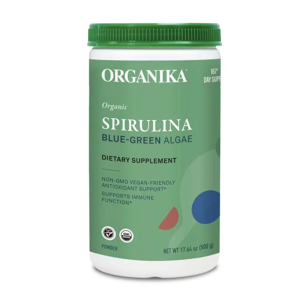 Organika Organic Spirulina Powder, 500 g