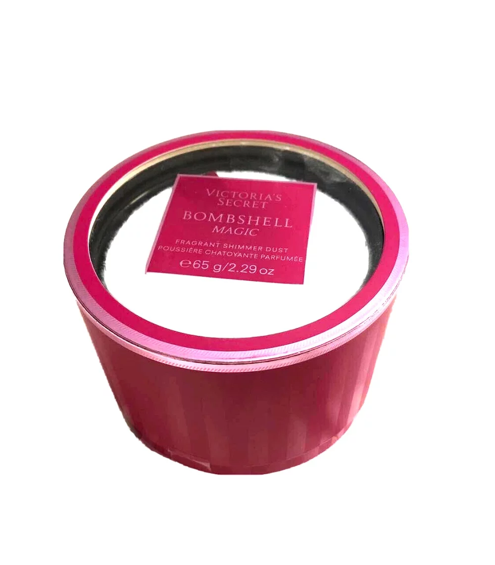 Victoria's Secret Bombshell Magic Fragrance Shimmer Dust New Puff Powder New