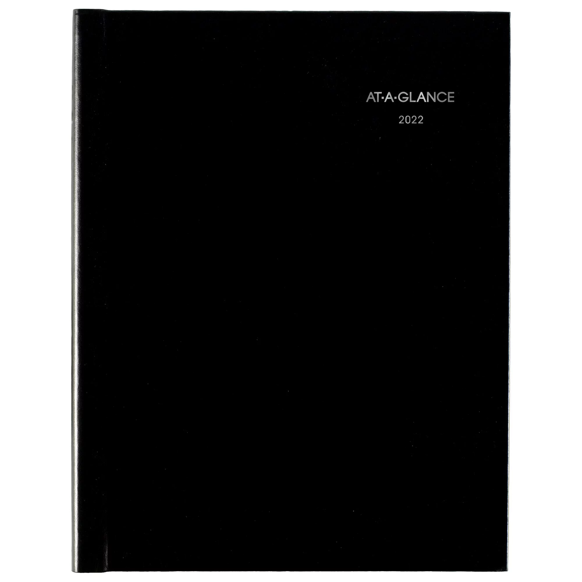 At-A-Glance DayMinder Premiere 2022 Weekly Appointment Book Planner, Hardcover, Black, Large, 8
