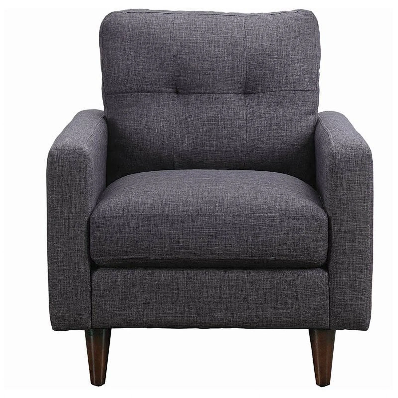 Watsonville 3-piece Cushion Back Living Room Set Grey