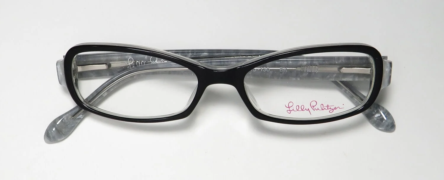 LILLY PULITZER Eyeglasses REILLY Black 46MM