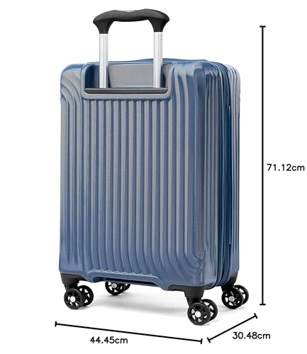 Travelpro Maxlite Air Hardside Expandable Carry on Luggage, 8 Spinner Wheels, Lightweight Hard Shell Polycarbonate Suitcase, Shadow Grey, Carry On 21-Inch