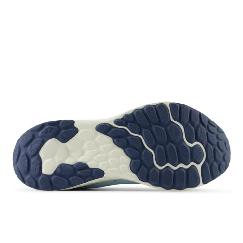 New Balance Women's Fresh Foam Arishi V4 Running Shoe, Quarry Blue/Chrome Blue/Silver Metallic, 7.5