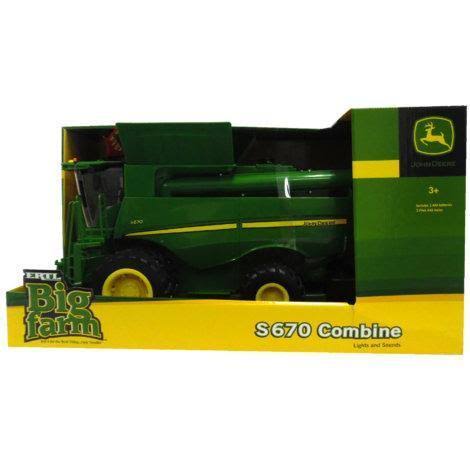 John Deere TBEK46070 Big Farm S670 Combine, 1:16 Scale