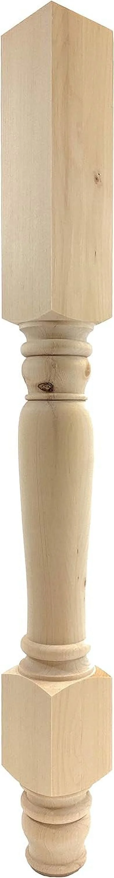Tavern Pine Wood Island Leg - 34 1/2