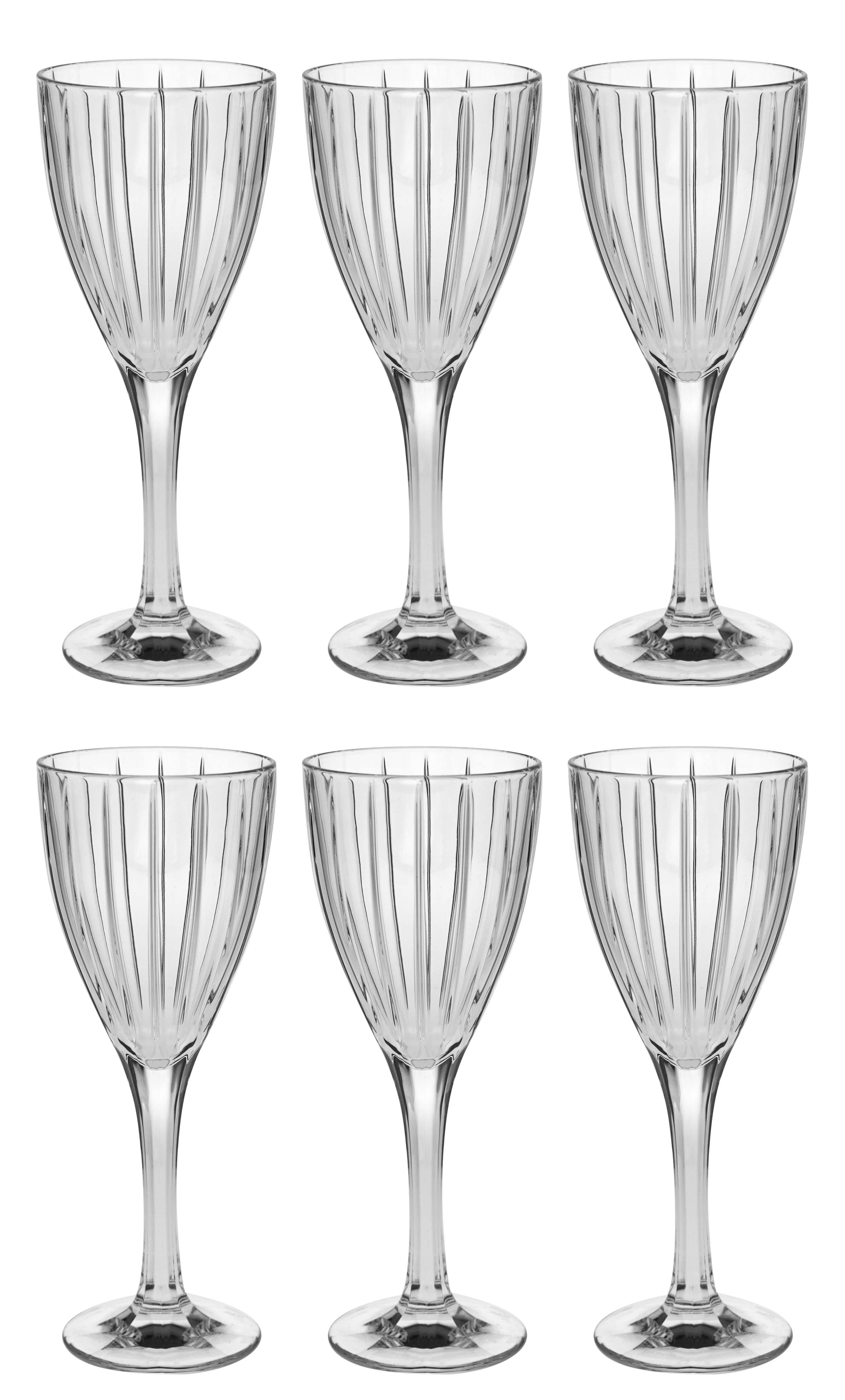 Set of 6 Wine Glasses