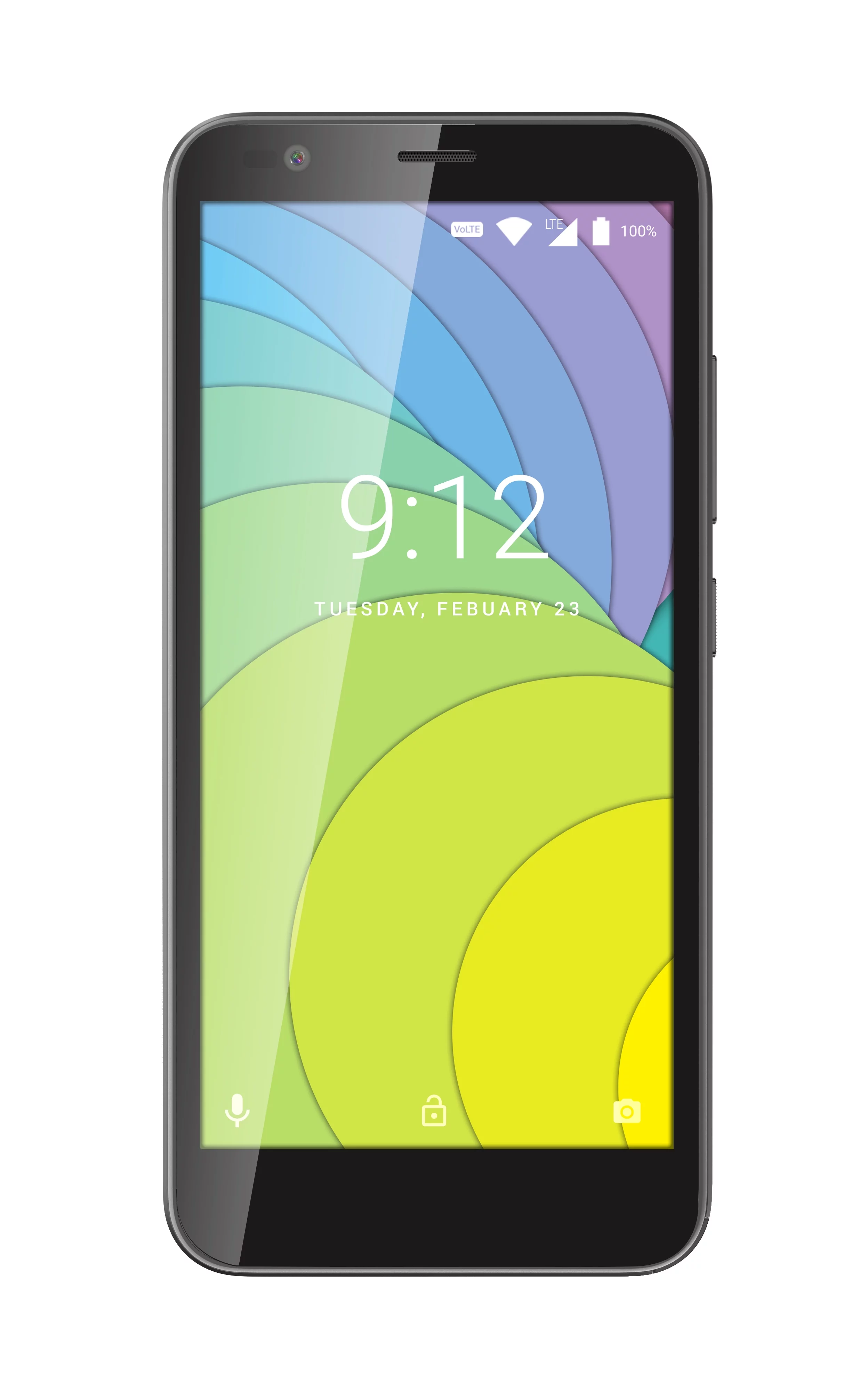 UScellular NUU Mobile A6LC 8GB Prepaid Smartphone, Black