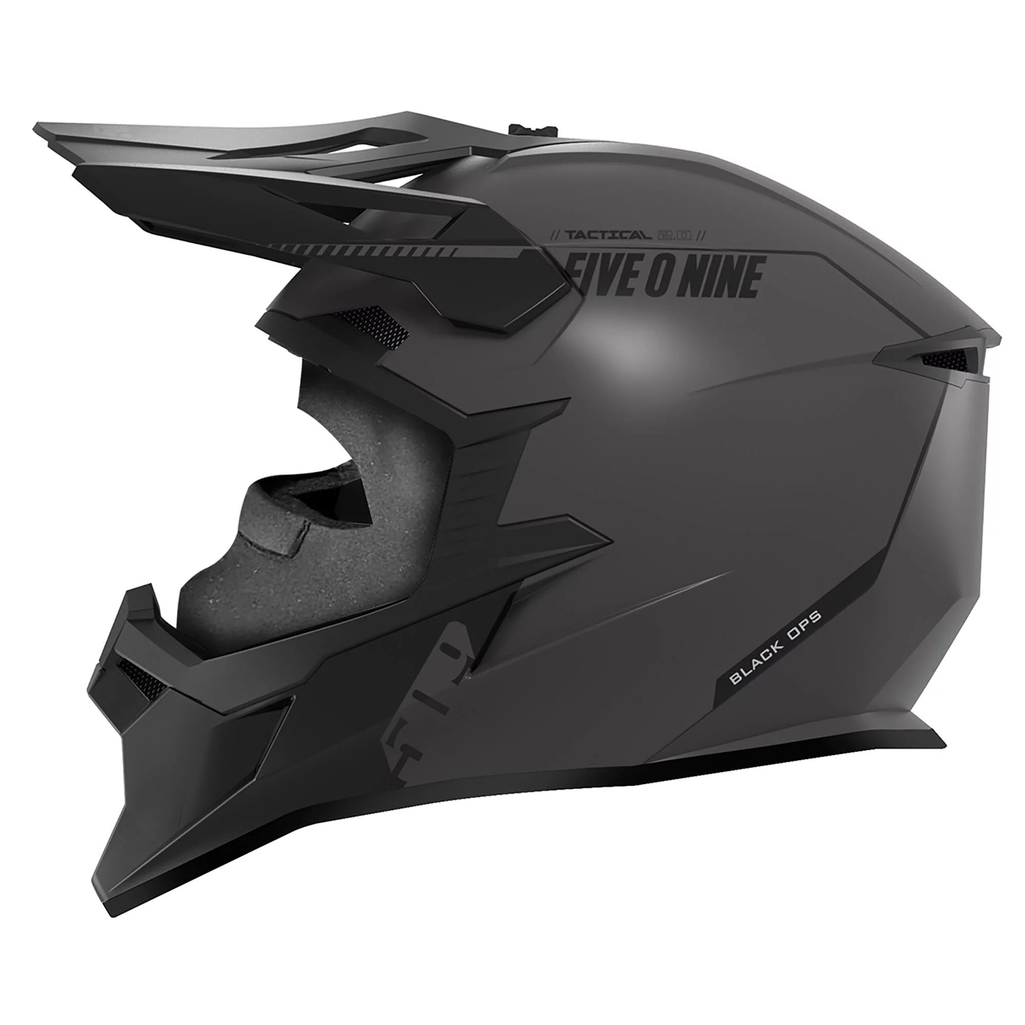 509 Tactical 2.0 Snowmobile / Motorcycle Helmet - Black Op - LRG