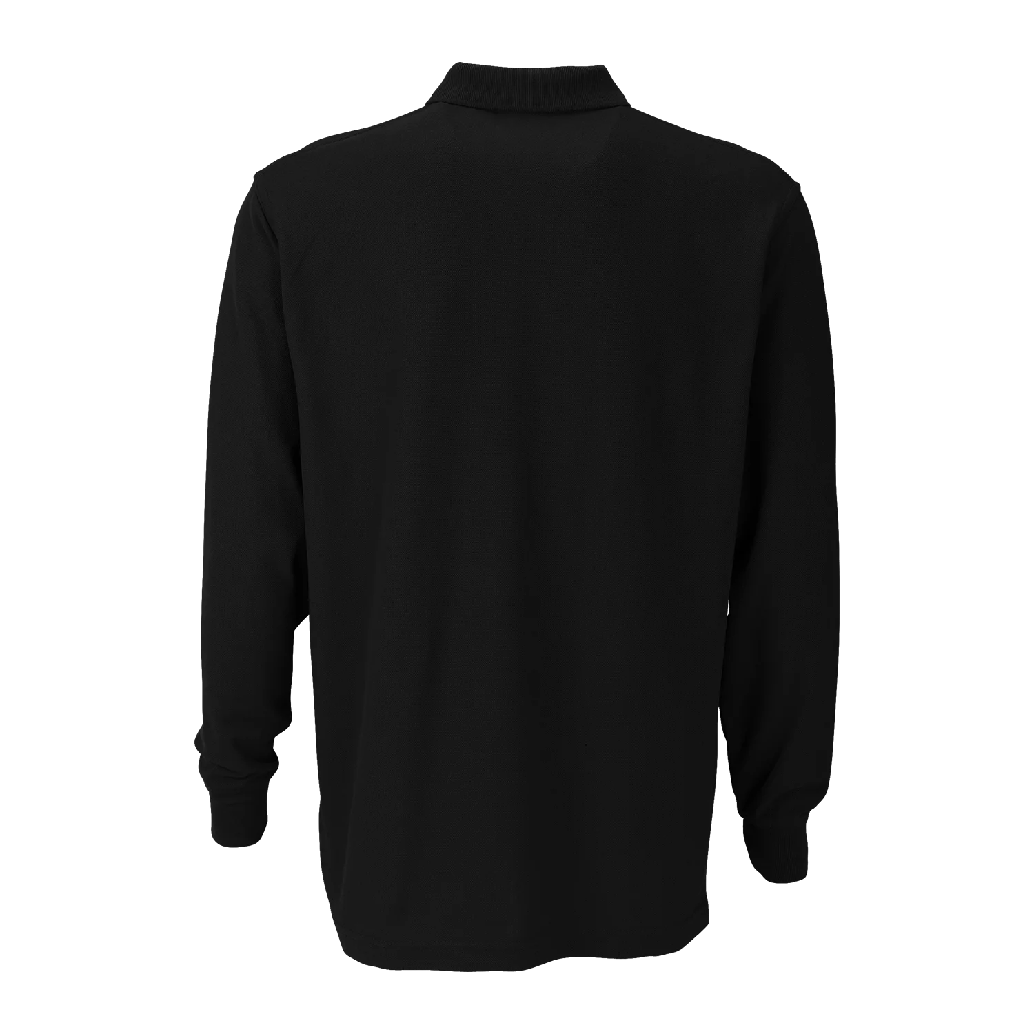 Long Sleeve Soft-Blend Double-Tuck Pique Polo