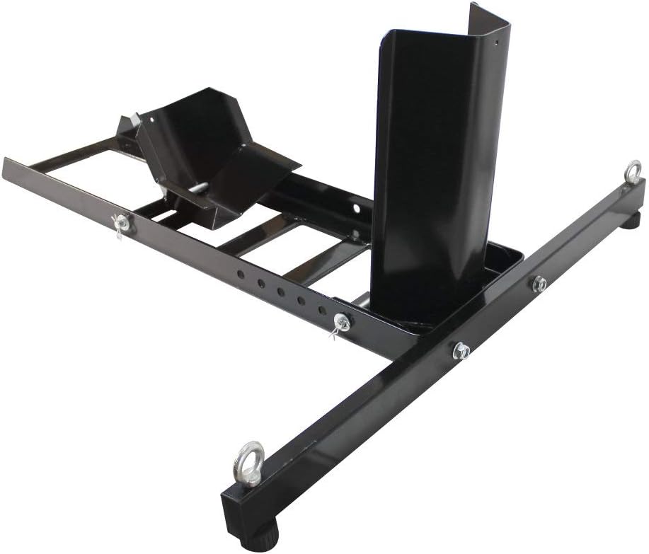 Extreme Max 5001.5757 Heavy-Duty Adjustable Motorcycle Wheel Chock Stand - 1800 lb. Weight Capacity