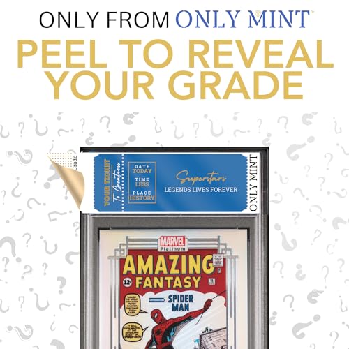 Ultimate Guaranteed 8-10 Mint Grade Comic Superhero Trading Card | Mystery Pack Contents: (1) Graded Card Compatible with Marvel, DC, and Others | Grade by PSA CGC SGC Blind Bag Official
