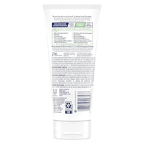 St. Ives Soft Skin Face Scrub Moderate Exoliation For Soft, Smooth Skin Avocado & Honey Dermatologist-Tested, PETA-Approved Skin Care, 100% Natural Exfoliants 6 oz 6 Count