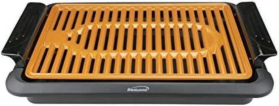 Appliances TS642 1,000-Watt Indoor Electric Copper Grill, One Size, Black