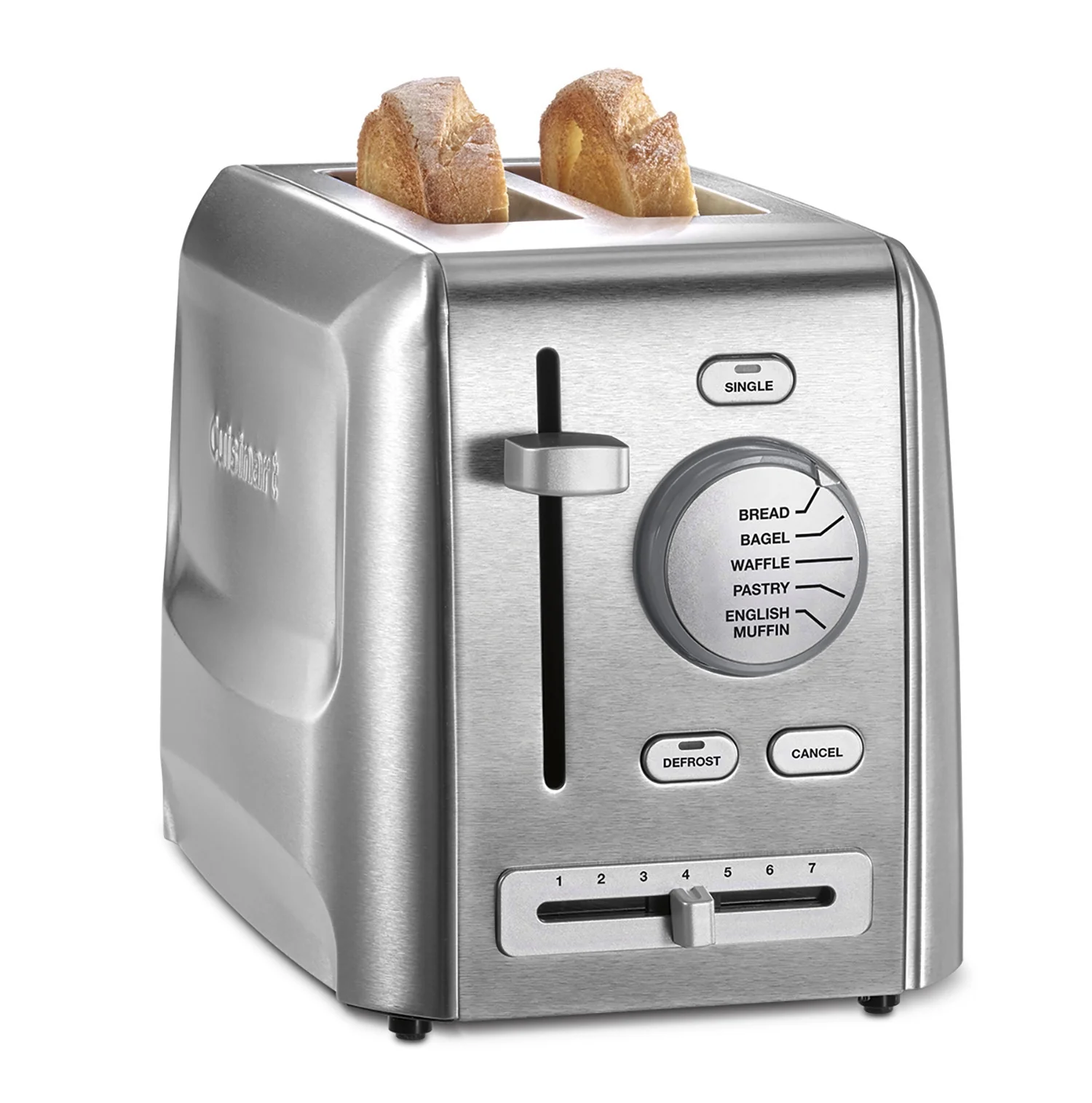 Cuisinart CPT-620 2-Slice Custom Select Toaster, Stainless Steel