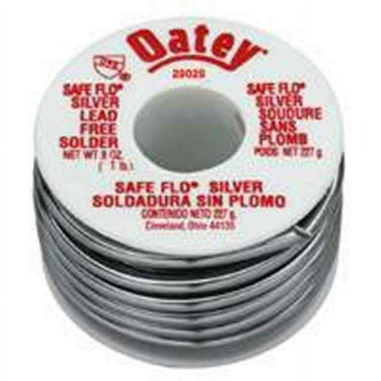 Oatey 29025 1 lb Safe-Flo Silver Wire Solder