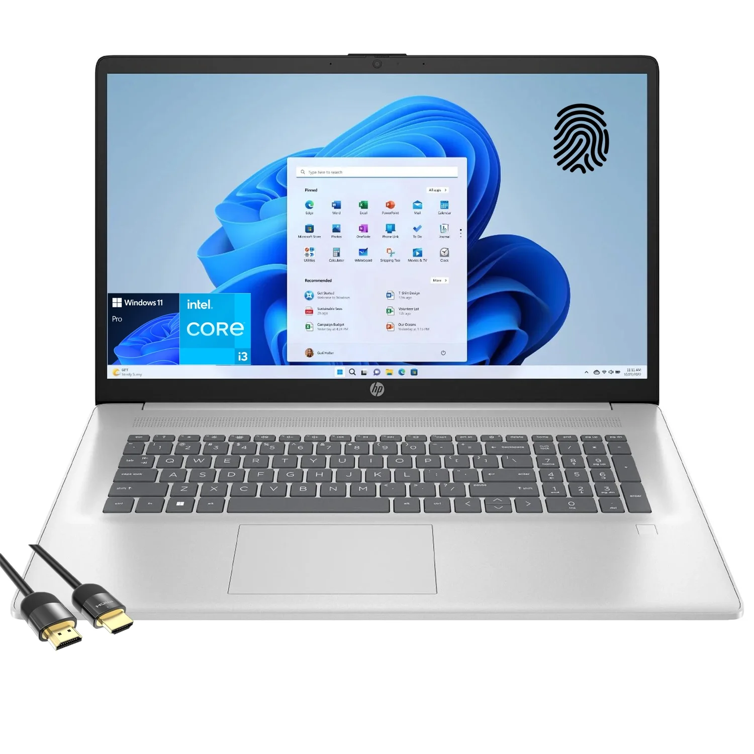 HP Laptop for Business & Student, 17.3