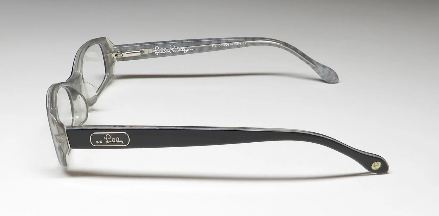 LILLY PULITZER Eyeglasses LUCY Black 47MM