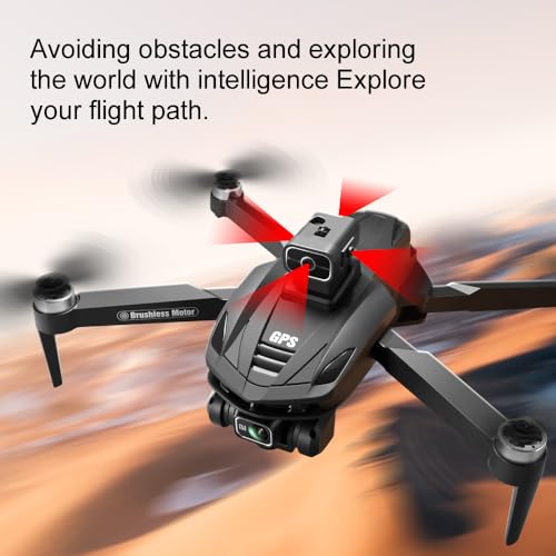 V168 Pro GPS Drone with 4K HDR Camera, 5GHz WiFi, 90 Mins Flight Time, Black, Beginner