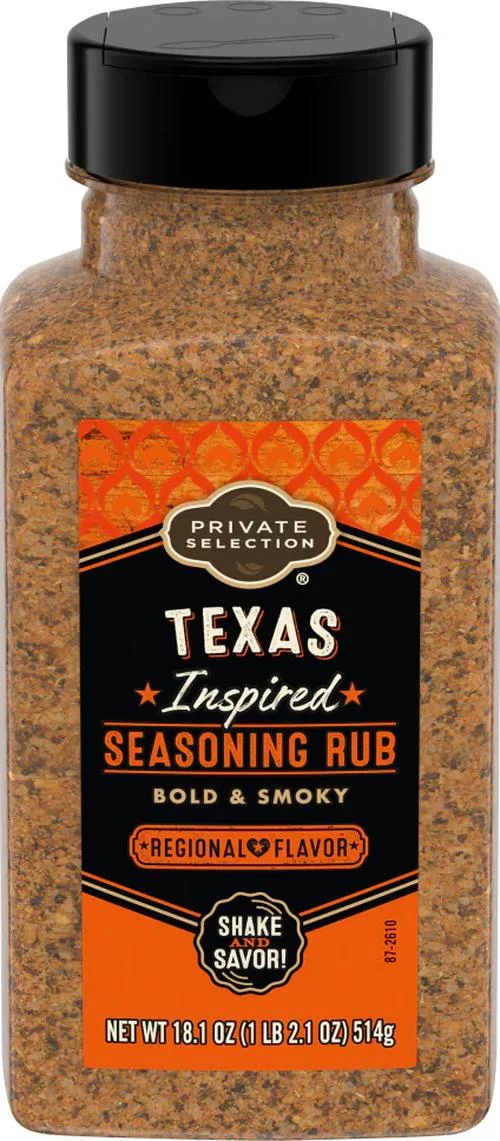 Private Selection Texas Inspired Seasoning Rub -- 18.1 oz