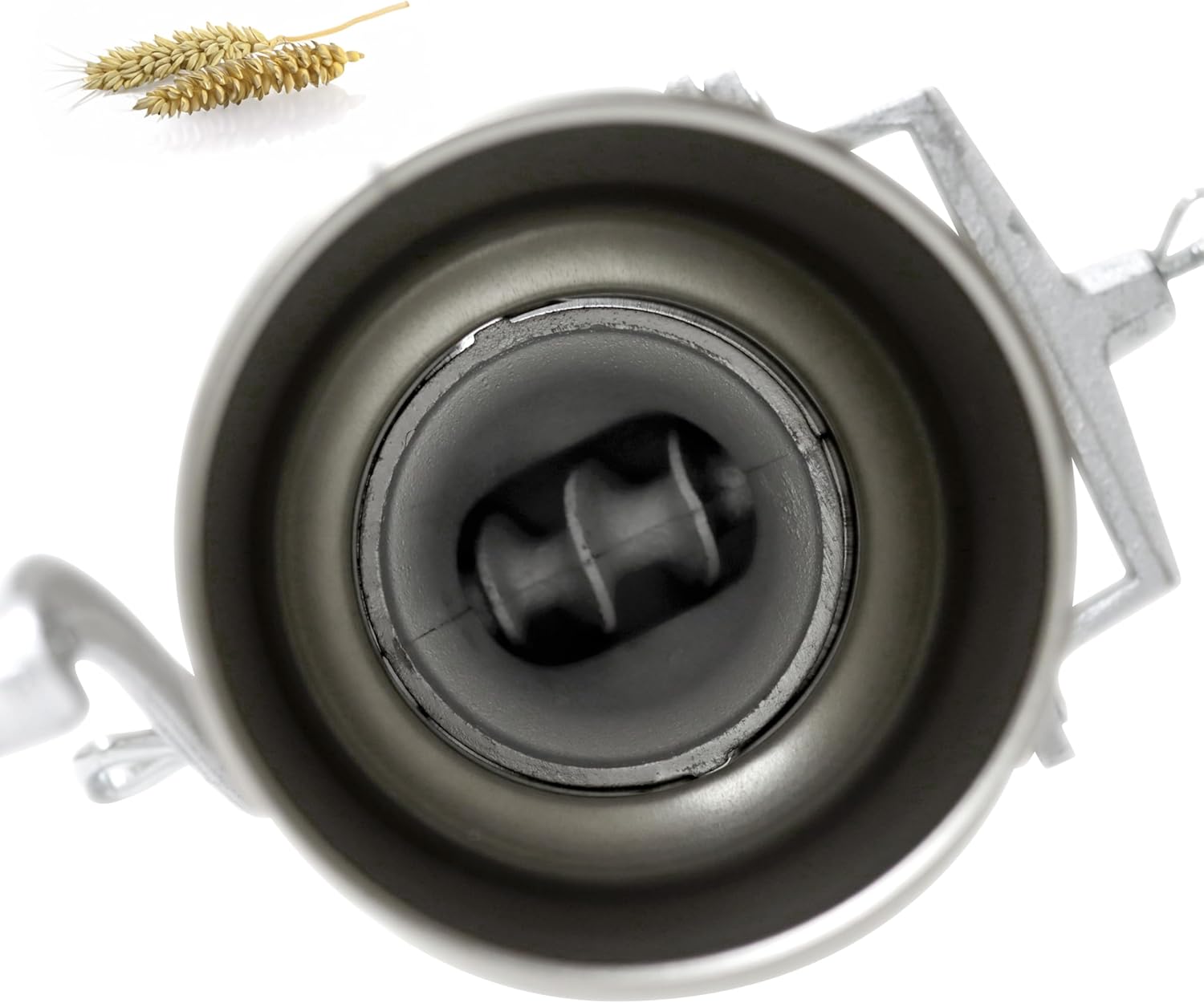 Trademark Innovations Cast Iron Grain Mill Grinder, Food Grinder, Food Mill Hand Crank, Manual Mill