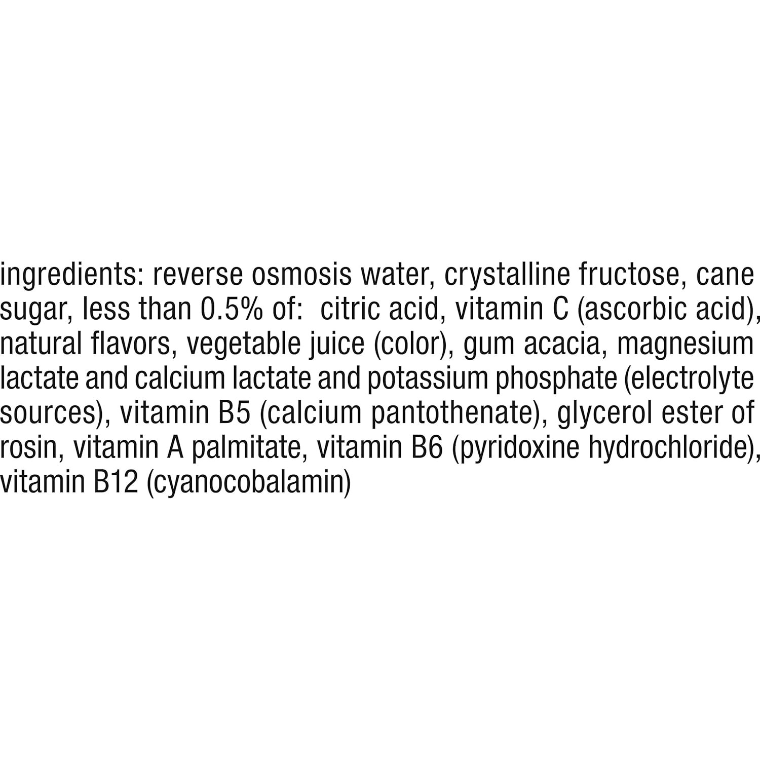 vitaminwater Focus, 20 fl oz, 24 Pack